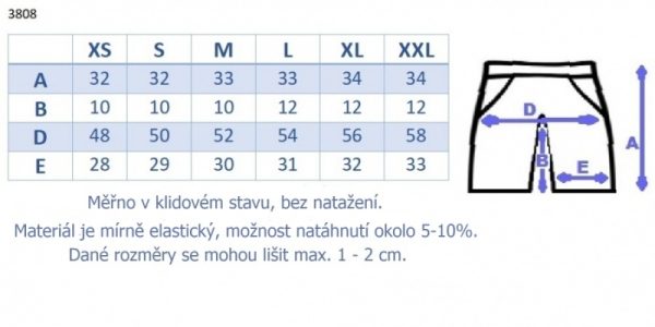 Be MaaMaa Tehotenské, bavlnené kraťasy s odpárateľným pásom - mäta, vel. S - Image 3