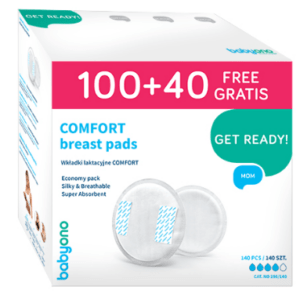 Vložky do podprsenky Comfort 100+40 ks