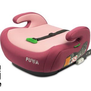 Podsedák do auta, isofix I-SIZE Puma - ružový